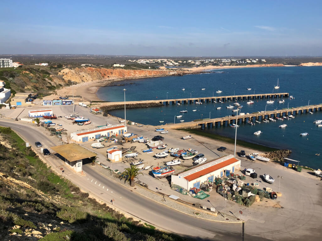Mapa do Porto da Baleeira