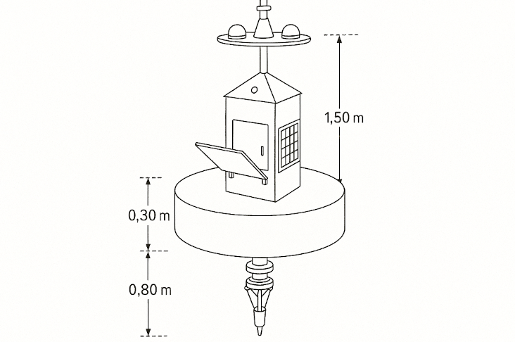 Offshore platform base housing second sketch